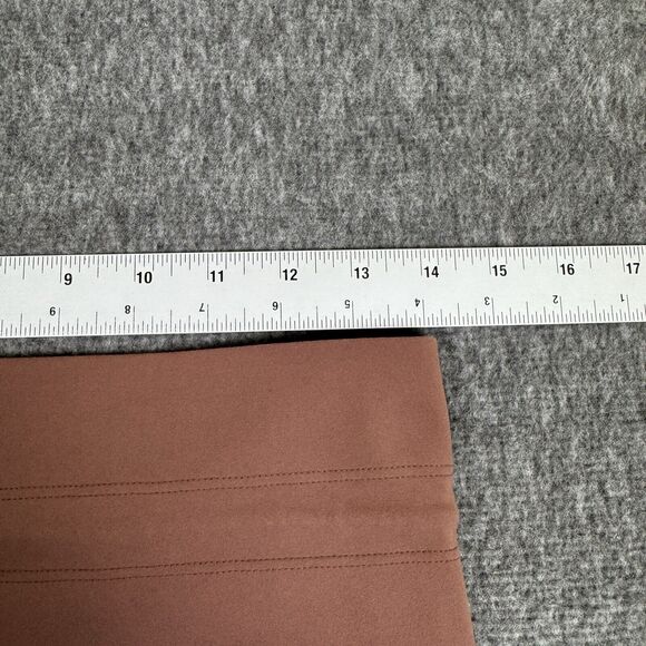 Vuori Daily Leggings Womens Large Brown High Rise Drawsting Stretch Gym Workout - Picture 9 of 10